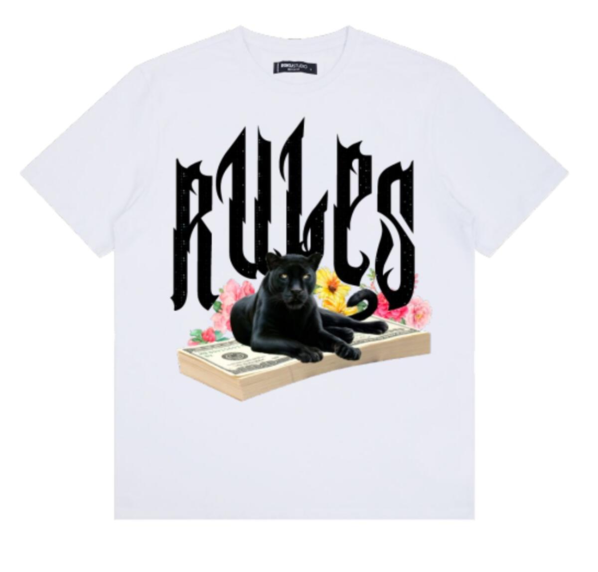 Roku White Cash Rules Shirt
