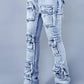 Cargo Pocket Stack jeans Destroy Wash