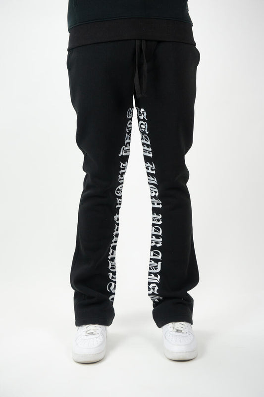 Rebel Minds black Stacked pants