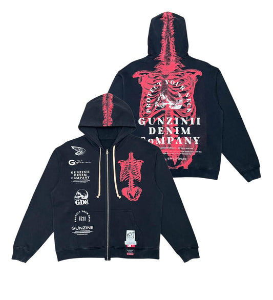 Gunzinii Protect Your Bones-Black