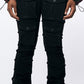 Utility Multi Pocket Stacked Twill Pants