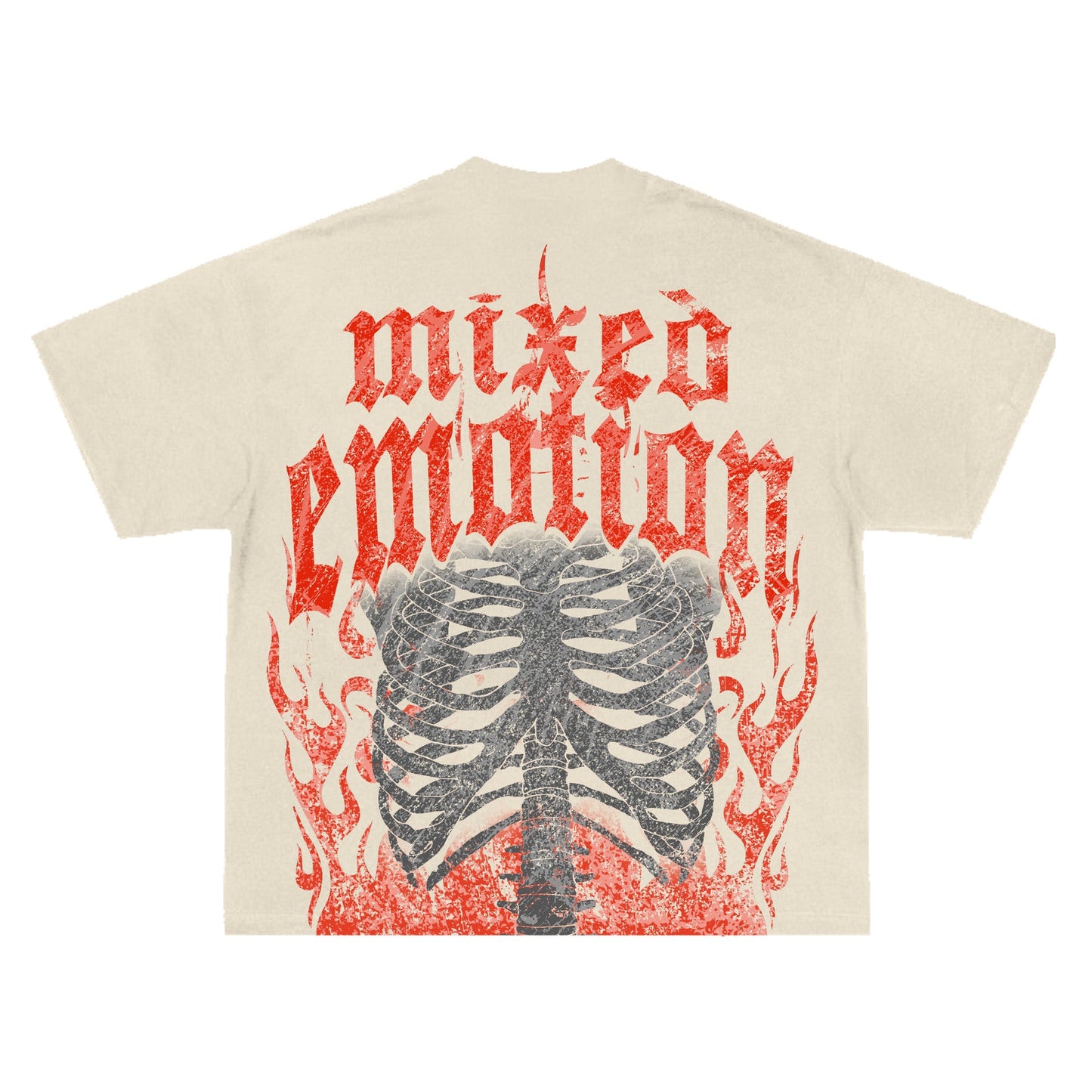 Emotion cropped valentines  shirt