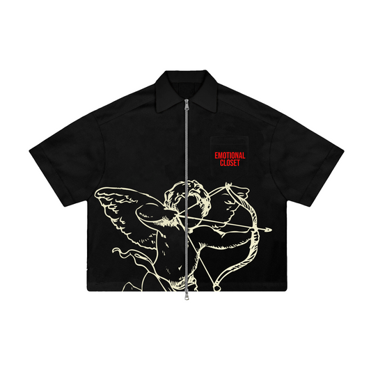 Emotion Angel Cropped Shirt