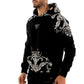 George V Black Hoodie