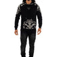 George V Black Hoodie