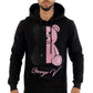 George V Black/Pink Hoodie