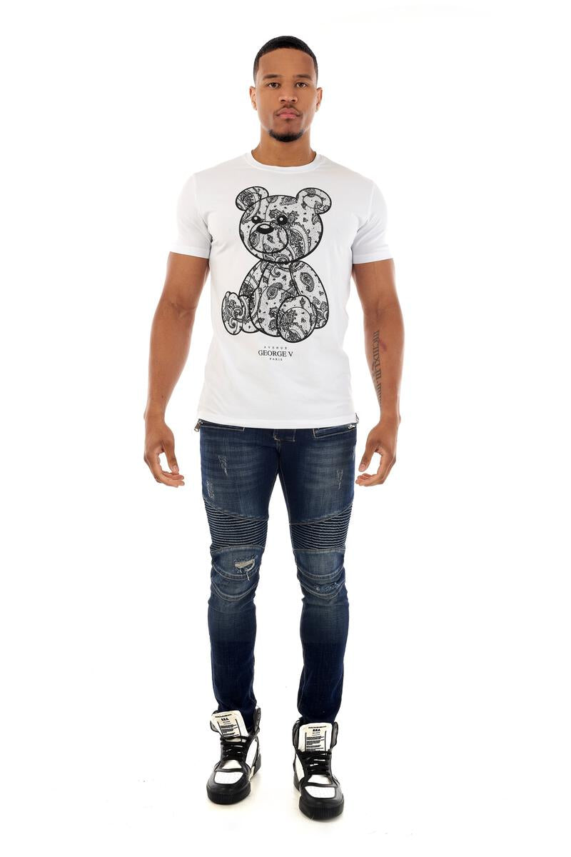George V White Bear T-Shirt