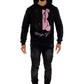 George V Black/Pink Hoodie