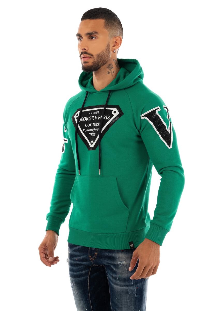 George V Green Hoodie