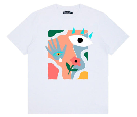 Hamza Art White Shirt
