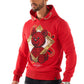 George V Red Hoodie