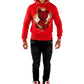 George V Red Hoodie