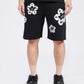 Roku Inseam Tear Drip Black Sorts