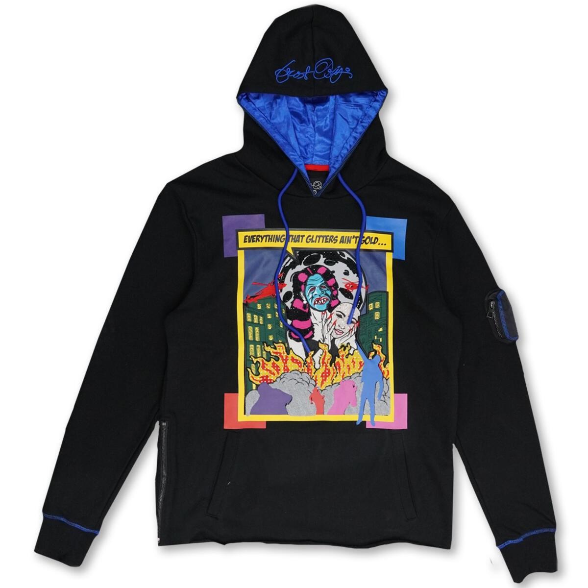 FROST FAKE BLACK FLEECE PULLOVER
