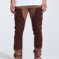 Embellish Brown Jeans