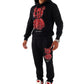 George V BLACK / RED CRYSTALS SET
