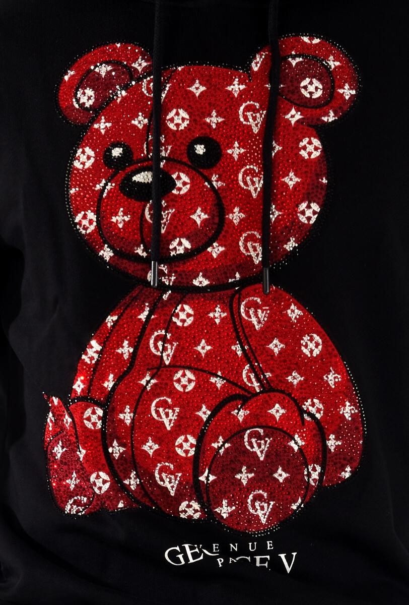 George V BLACK / RED CRYSTALS SET