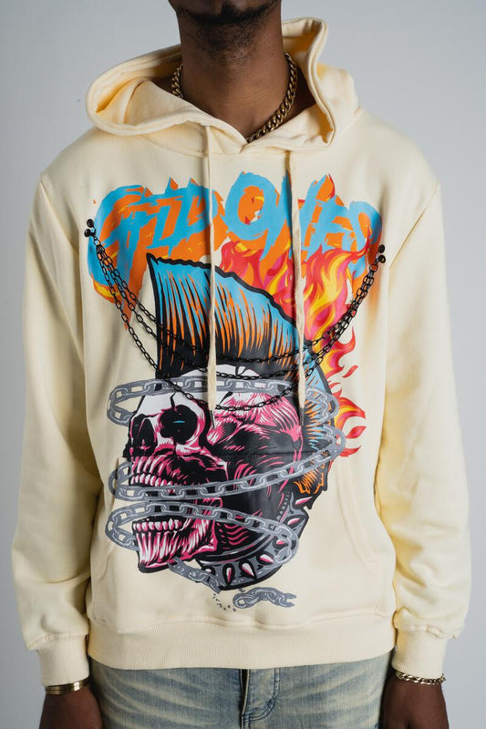 Charlie White Hoodie