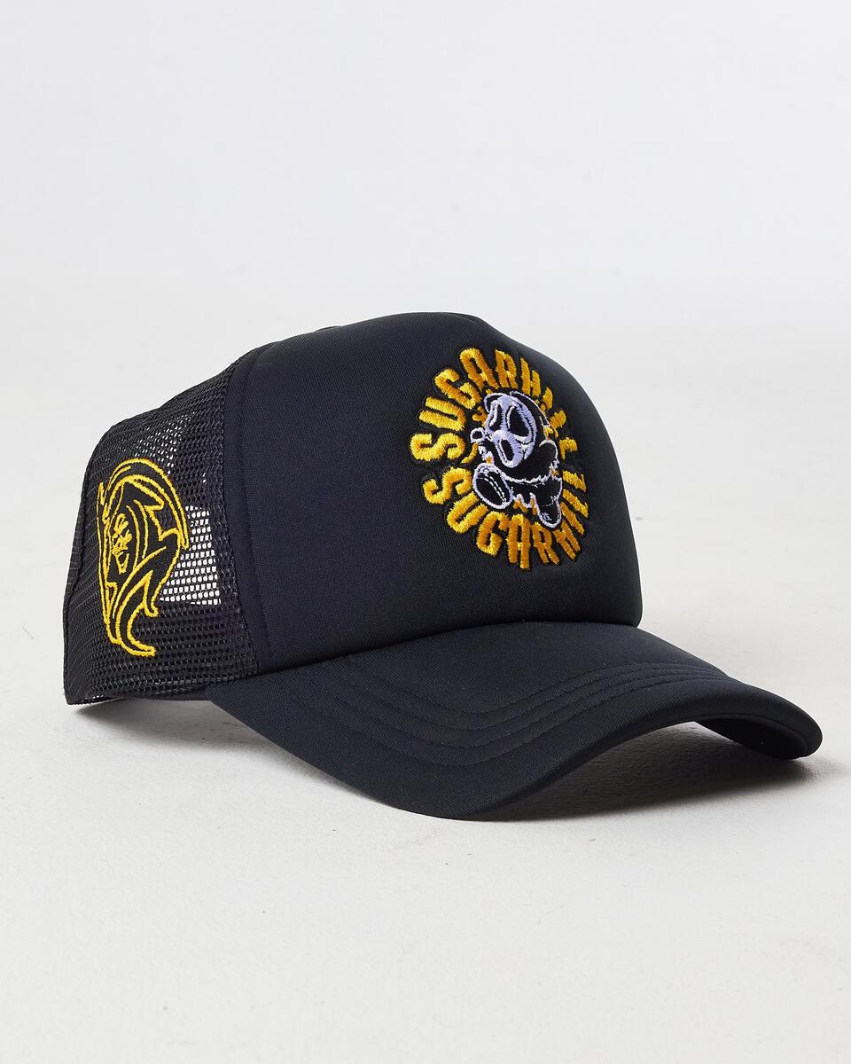 Great Escape Trucker Hat (BLACK/BLACK)