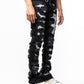 BLACK SCAB STACKED DENIM JEANS