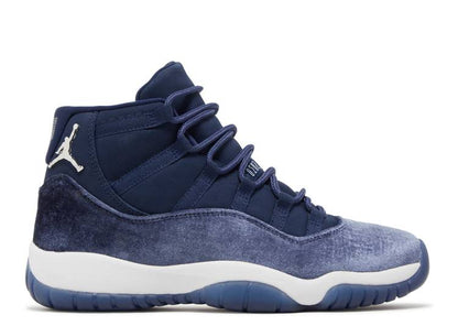 Women's retro 11 - blue velvet