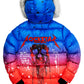 CURRY 2.0 PUFFER JACKET- BLUE/RED