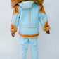 Kids El Jefe Jacket Shell Blue