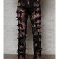 OBSIDIAN BLACK BLEACHED DENIM