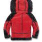 kids El jefe shearling moto jacket