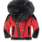 kids El jefe shearling moto jacket