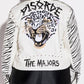 Plus biker jacket-White