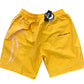 Politics Yellow Nylon Lined Spider Shorts