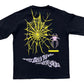 Politics Black Puff Print Spider Shirt
